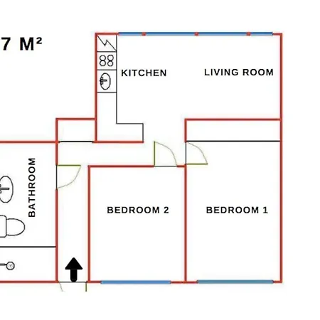 Cozy 3-room Heart Of - 3min To Old Town * Tallinn